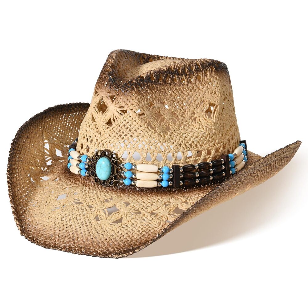 2970 Straw Cowboy Hat Straw Cowgirl Hat Summer Western Cowboy Hats